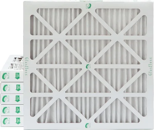 Miniatura 5 de Glasfloss Filtros de aire plisados MERV 10 (FPR 5-6) de 15 x 20 x 1 pulgadas, caja de 6. tamaño real: 14-1/2 x 19-1/2 x 7/8