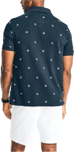 Miniatura 4 de Nautica Men's Classic Fit Printed Performance Deck Polo