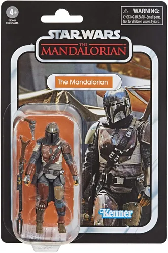 Miniatura 2 de STAR WARS The Vintage Collection The Mandalorian Toy - Figura de acción a escala de 3.75 pulgadas, juguetes para niños a partir de 4 años