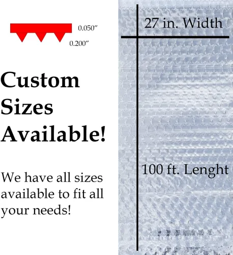 Miniatura 7 de Home Must Haves Protector de piso acanalado de PVC de lujo de plástico transparente para alfombra (27 pulgadas de ancho)