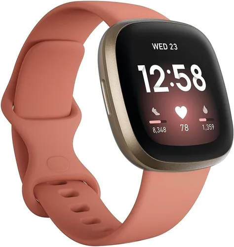 Miniatura 11 de Fitbit Versa 3 - Reloj inteligente de salud y fitness con GPS, frecuencia cardíaca 24/7, Alexa integrado, batería de más de 6 días, azul Azul