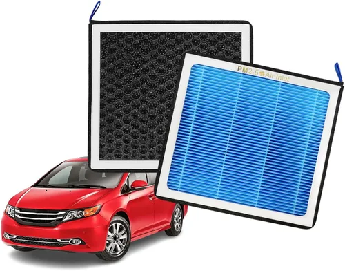 Miniatura 30 de MASHA Filtro de aire de cabina para Honda Accord (2023-2025) Civic (2016-2025) CR-V (2017-2025) Odyssey (2018-2025) con filtros de aire de repuesto