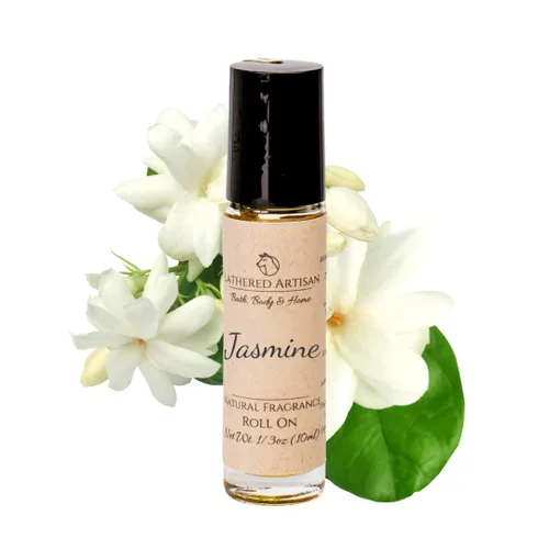 Miniatura 2 de Lathered Artisan - Almizcle floral de jazmín, sin ftalatos, sin alcohol, perfume de aceite de fragancia natural de jazmín por Lathered Artisan