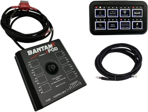 Miniatura 6 de sPOD Controlador de circuitos BantamX 8 con panel de control HD, ajuste universal (cable de batería de 36 pulgadas)