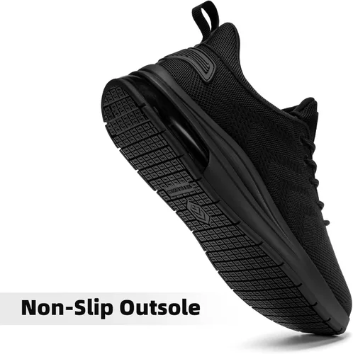 Miniatura 4 de LARNMERN Zapatos de trabajo antideslizantes para hombre, impermeables, informales, para cocinero, cocina, calzado de trabajo, ligero, transpirable