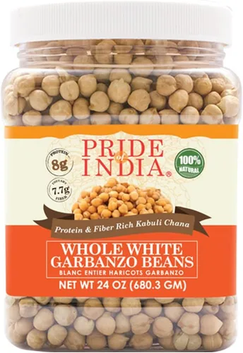 Miniatura 17 de Orgullo de la India - Lentejas Masur marrones enteras de la India, ricas en proteínas y fibra, 1.5 libras de frasco
