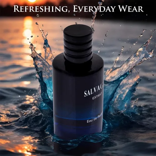 Miniatura 6 de Salvage Extrait Eau De Parfum para hombres, notas de salida de pomelo y especias embriagantes, notas de fondo de esencia de lavanda y madera rica