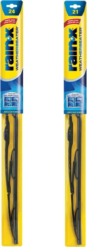 Miniatura 20 de Rain-X 820145 WeatherBeater - Escobillas limpiaparabrisas de 26" y 18" (Paquete de 2), escobillas limpiaparabrisas automotrices de repuesto que