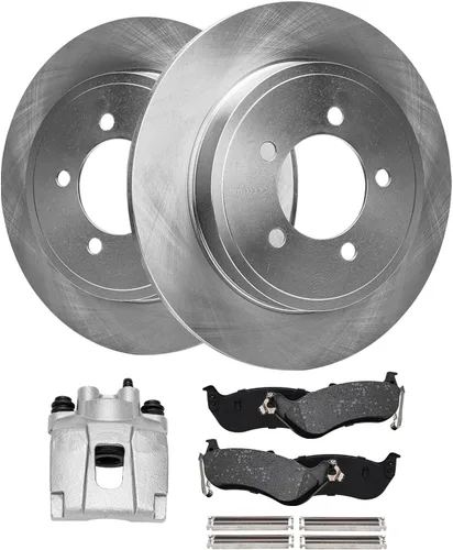 Miniatura 73 de Detroit Axle - Rotores de freno para Ford Mustang 2015 2016 2017 2018 2019 2020 2021 2022 2023 Rotores de freno de disco 2016 2017 2018 2019