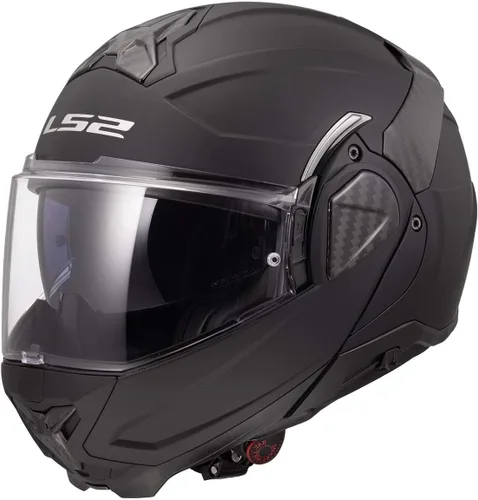 Miniatura 12 de LS2 Helmets Advant II - Casco modular de motocicleta con protector solar (blanco brillante, 2XL)