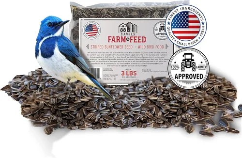 Miniatura 15 de Cuatro estaciones Mezcla de campo Alimento clásico para aves silvestres Pájaro cantor del patio trasero 4 libras Mezcla (Country Mix)