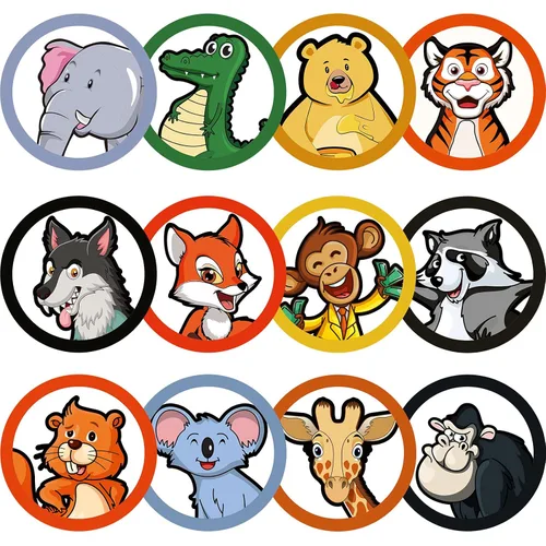 Chinco 120 piezas de objetivos de orinal para niños, pegatinas de papel para orinar, objetivos de entrenamiento de orinal para niños, objetivos de