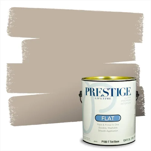 Miniatura 129 de Prestige Paints - 2 en 1, pintura base y pintura de exterior, P500-N-SW7020 SW6991-PCM