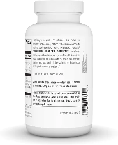 Miniatura 4 de Planetary Herbals Defensa de vejiga de arándano 865 mg, apoya la salud genito-urinaria