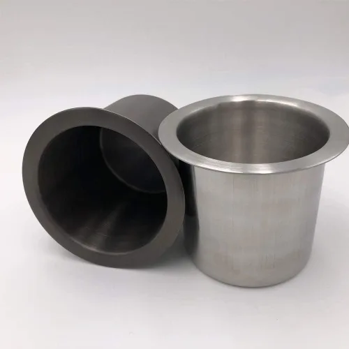 Miniatura 4 de Run - Juego de 1 soporte de acero inoxidable para bebidas de mesa de póquer (plateado)
