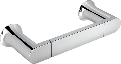 Miniatura 21 de Moen Genta LX Cromo Moderno Soporte de Toalla de 24 Pulgadas para Montar en Pared, Soporte de Toalla Individual para Baño, BH3824CH Cromado