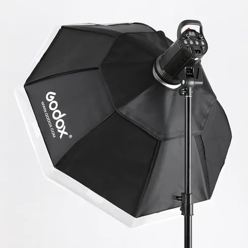 Miniatura 7 de Godox SB-BW 47 pulgadas Octágono Softbox Reflector para estudio de fotografía, flash estroboscópico Speedlite Speedlight (montaje Bowens) (47.2 in)