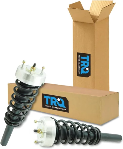 Miniatura 80 de TRQ Conjunto de Amortiguador y Resorte Delantero Cargado con Resorte Helicoidal Pre-ensamblado Compatible con Jeep Cherokee Limited AWD 14-22 Sin