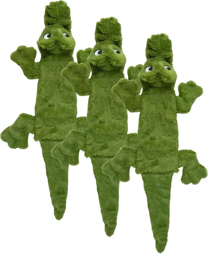 Miniatura 24 de Best Pet Supplies - Juguetes para cachorros y perros adultos, crujen y hacen chirridos, pato, verde claro aCrinkle Duck (verde claro)
