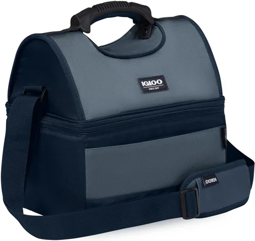 Miniatura 23 de Igloo Gripper - Bolsa enfriadora de lados suaves Enfriador de almuerzo aislado de doble compartimento