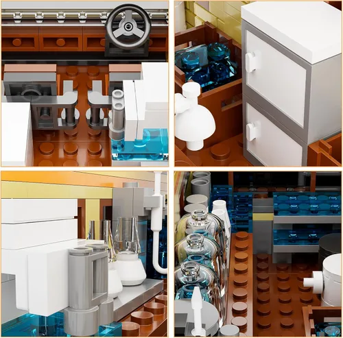 Miniatura 4 de Breaking RV Adventure - Juego de construcción AFOL actualizado con escena clásica, compatible con Lego para adultos, regalo para adultos y fanáticos