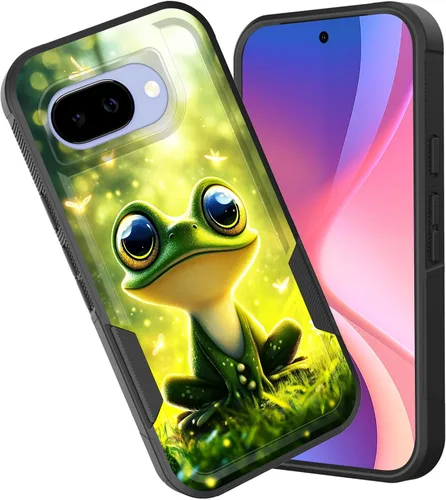 Miniatura 120 de Funda para Pixel 6A, funda híbrida de doble capa resistente a prueba de golpes de policarbonato duro de silicona suave TPU para Google Pixel 6A