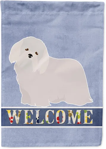 Miniatura 115 de Caroline's Treasures CK3647CHF - Bandera de bienvenida con diseño de bulldog francés, manga grande, para porche, para colgar en la pared, poliéster
