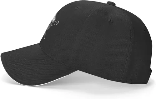 Miniatura 3 de NVJUI JUFOPL Gorro de chef con diseño de calavera para hombre, con cuchillos divertidos