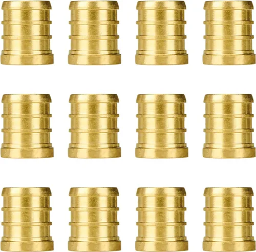 Miniatura 45 de SUNGATOR Paquete de 50 accesorios Pex de 1/2" en T, accesorios Pex de 1/2 pulgada en T, sin plomo, de latón, certificados NSF