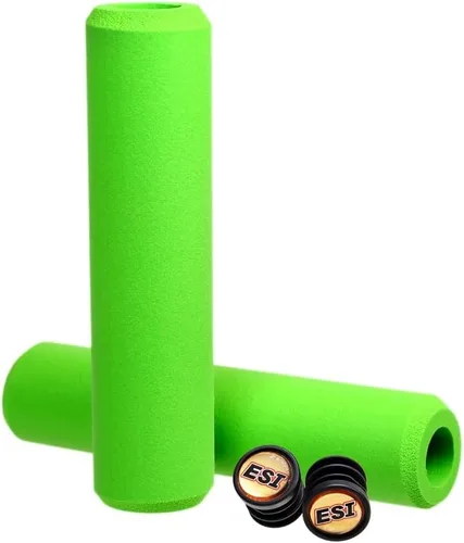 Miniatura 11 de ESI Grips Extra Chunky - Puños de MTB de silicona - Comodidad y control máximos para ciclistas de bicicleta de montaña y bicicleta eléctrica, Puños