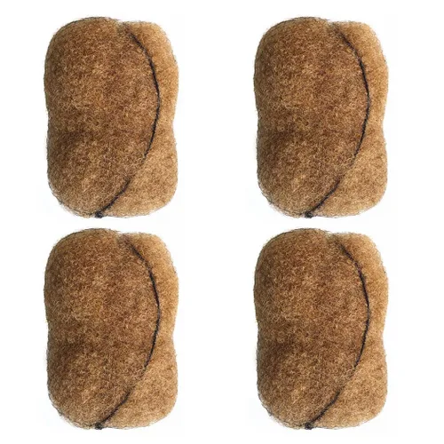 Miniatura 6 de Cabello humano afro ajustado, ideal para hacer o reparar rastas permanentes, rizos y trenzas, 4 paquetes/paquete (8 pulgadas/9.2 in, rubio miel #27)