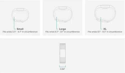 Miniatura 9 de 2 muñequeras Fitbit Charge de ritmo cardíaco + fitness, FB407SBUL, Azul, 1, 1