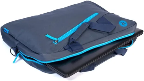Miniatura 7 de NGS Ginger Blue - Bolsa para portátil de 15,6" con bolsillo externo - Azul