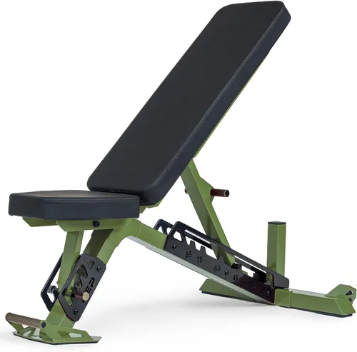 REP Nighthawk, banco de pesas ajustable | Banco de entrenamiento para gimnasio en casa, posiciones inclinada, declinada y plana | Equipo de fitness