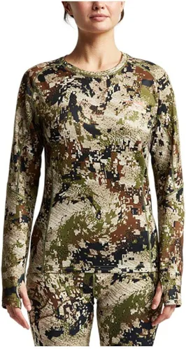 Miniatura 2 de SITKA Gear Camiseta de manga larga de camuflaje de peso medio para mujer