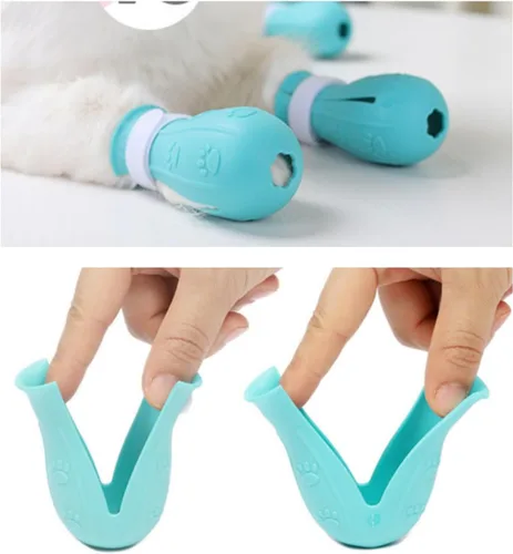 Miniatura 6 de Botas ajustables de silicona a prueba de arañazos para baño y aseo