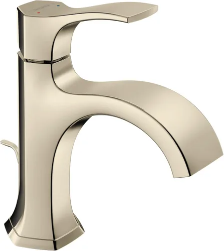 Miniatura 7 de hansgrohe Locarno 04810250 - Grifo de lavabo de baño de 1 manija y 1 manija de transición con 1 manija y óptica de oro cepillado, 04810250