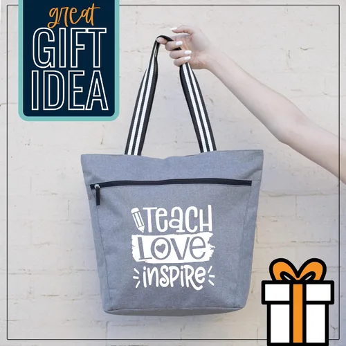 Miniatura 39 de Brooke & Jess Designs Teacher Tote Bag for Work - Teacher Handbag Gifts for Women, Teacher Bag Best Teacher Appreciation Gift