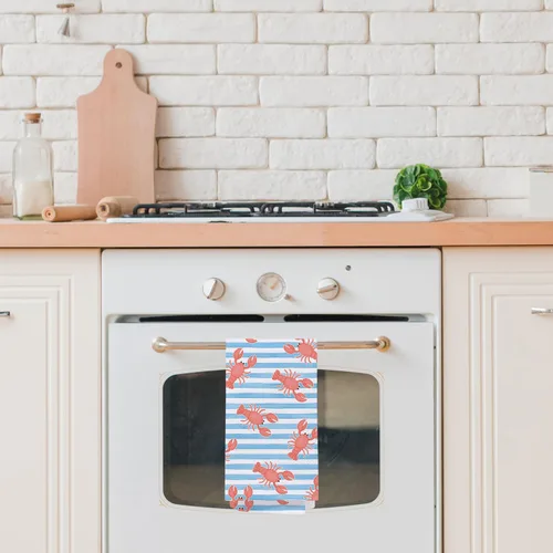Miniatura 2 de SPBL&L Toallas de Cocina de Langosta - Decoración de Langosta, Toallas de Mano Náuticas para Baño, Toallas de Platos Costeras Náuticas de Playa