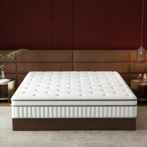 Miniatura 9 de mikibama Colchón individual, colchón híbrido de tamaño individual de 10 pulgadas en una caja para cama individual con espuma viscoelástica