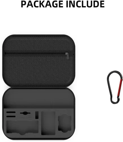 Miniatura 8 de Osmo Pocket 3 Mini Case, bolsa protectora de almacenamiento de PU portátil para DJI Osmo Pocket 3 Kit estándar y DJI Osmo Pocket 3 Power Expansion