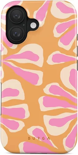 Miniatura 10 de BURGA - Funda compatible con iPhone 12, apta para carga inalámbrica, carcasa rígida híbrida de 2 capas + funda de silicona, resistente, ajuste
