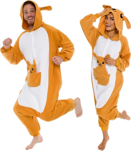 Miniatura 7 de Funziez! - Disfraz de Halloween para adultos, disfraz de animales y criaturas marinas, mameluco afelpado para cosplay, para mujeres y hombres