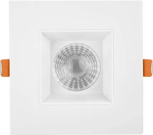 Miniatura 4 de Maxxima Foco LED empotrado cuadrado ultrafino de 4 pulgadas de bajo kelvin, antirreflejo, clasificación IC sin lata, 1200 lúmenes, 5 temperaturas
