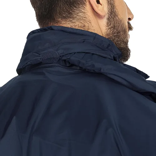 Miniatura 25 de 33,000ft - Chaqueta de lluvia impermeable y plegable para hombre, ligera, con capucha, cortavientos ideal para golf o ciclismo