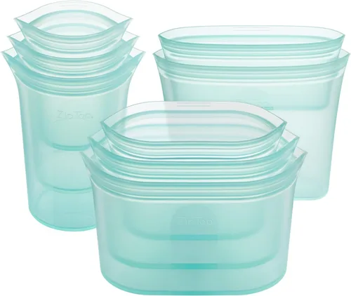 Miniatura 61 de Zip Top - Contenedores reutilizables de silicón 100 % platino