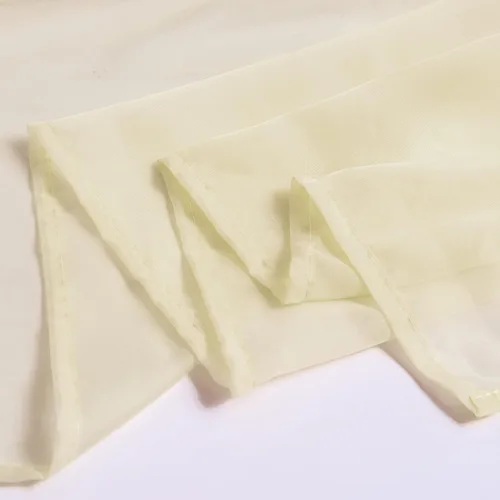 Miniatura 4 de Cortinas de Dosel para Cama de 144 Pulgadas de Largo, Cortinas de Dosel Transparentes Beige para Cama, Dosel de Cama para Niños y Adultos, Cortinas