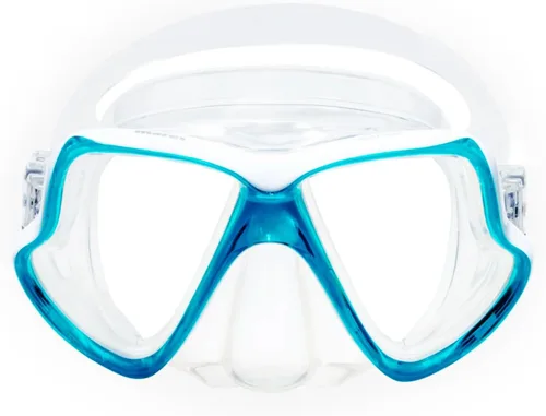 Miniatura 3 de Mares Adult Combo Wahoo Snorkeling Gear Set, Double-Lens Wide Vision Mask, Ergonomic Fiji Snorkel w/Flexible Tube & Silicone Mouthpiece, 411745