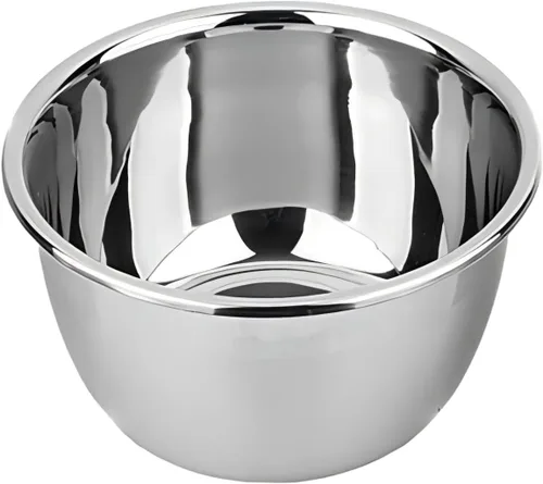Miniatura 11 de meleg otthon Cuenco de acero inoxidable, ensaladera de 3 cuartos de galón, cuencos de metal, lavabo de acero inoxidable, borde más profundo 9.5