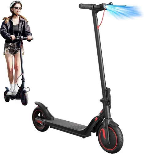 Miniatura 13 de iScooter - Scooter eléctrico con autonomía de 23/18/12 millas, velocidad máxima de 22/19/18 mph, con control de crucero y sistema de doble freno